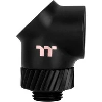 Abbildung von Thermaltake Pacific SF 45 &amp; 90 Degree Adapter Matte Black DIY LCS Fittings
