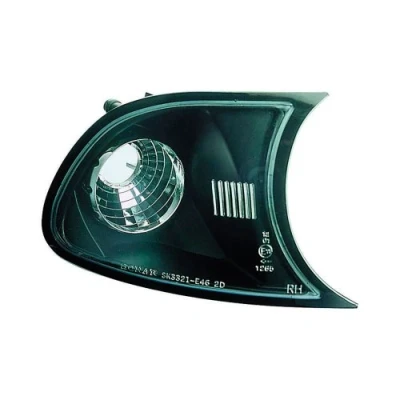 Abbildung von AUTO STYLE Satz Frontblinker kompatibel mit BMW 3er E46 Coupe/Cabrio 2001 2003 Schwarz