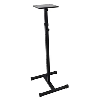 Abbildung von Omnitronic MO 1 Monitorständer Monitorständer, von 93 bis 148 cm ausfahrbar und 18 kg belastbar