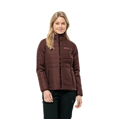Abbildung von Jack Wolfskin Lapawa INS Outdoorjacke, Damen, Größe: XL, Dark maroon