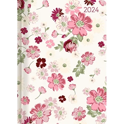 Abbildung von Ladytimer Flower Love 2024 Blume Taschenkalender A6 (10,7x15,2 cm) Weekly 192 Seiten Notiz Buch Termin Planer Alpha Edition