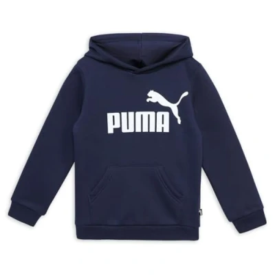 Abbildung von PUMA Essentials Jugend Hoodie mit großem Logo Peacoat 110
