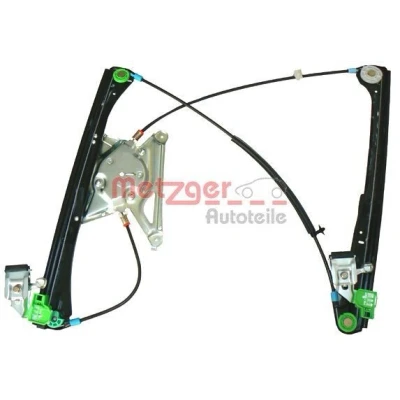 Abbildung von Metzger Fensterheber vorne links elektrisch ohne Elektromotor 2160028 AUDI: A4 B5 Limousine, Avant