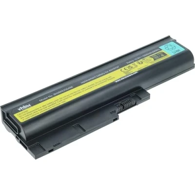 Abbildung von vhbw Akku kompatibel mit IBM/Lenovo ThinkPad T500, T60, T61, T61P, T61i, W500 Notebook (5200mAh, 10,8V, Li Ion)