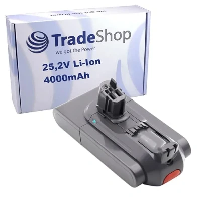 Abbildung von Trade Shop Li Ion Akku 25,2V / 4000mAh kompatibel mit Dyson V11 Absolute Extra+, Torque Size, Complete Extra, 2020 Outsize, SV15, SV17 Staubsauger