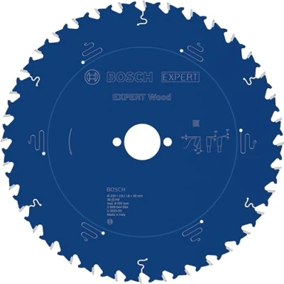 Abbildung von Bosch Accessories 2608644064 Kreissägeblatt Expert for Wood, Blue, Ø 235 mm