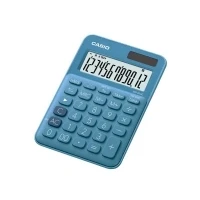 Abbildung von Casio Taschenrechner MS 20UC BU Tischrechner Blau Display (Stellen): 12 solarbetrieb