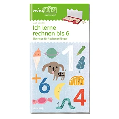 Abbildung von miniLÜK: Vorschule Mathematik Ich lerne rechnen bis 6 (miniLÜK Übungshefte: Vorschule)