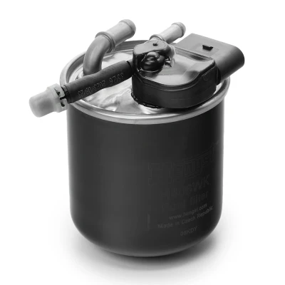 Abbildung von HENGST FILTER H406WK Kraftstofffilter Leitungsfilter MERCEDES BENZ: C Klasse Limousine, Coupe, ML