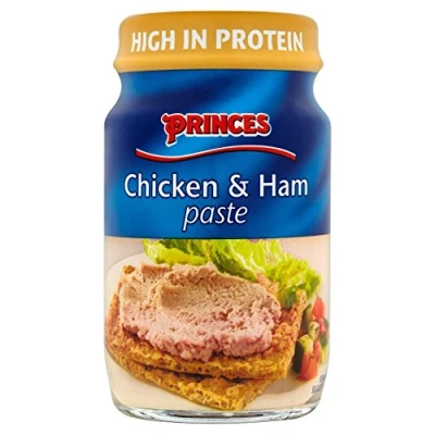 Abbildung von Princes Hühner und Schinkenpaste, 75 g, 8 Stück