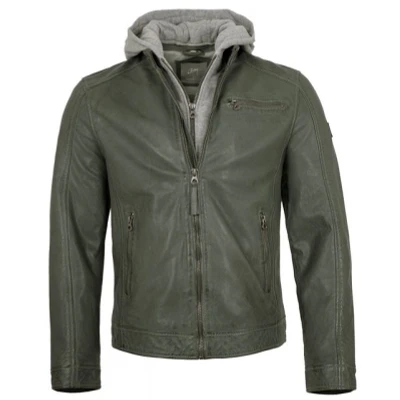 Abbildung von Gipsy Baxder Lederjacke, Herren, Größe: 3XL, Dusty green