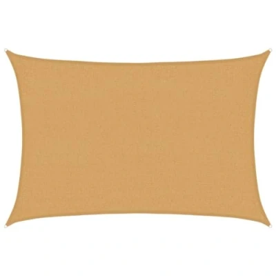 Abbildung von vidaXL Sonnensegel 160 g/m² Rechteckig Sandfarben 2x3 m HDPE, (1 tlg)