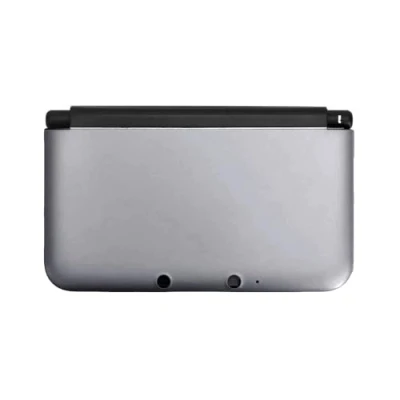 Abbildung von OSTENT Full Housing Hülle Case Cover kompatibel für Nintendo 3DS XL LL Farbe Silber