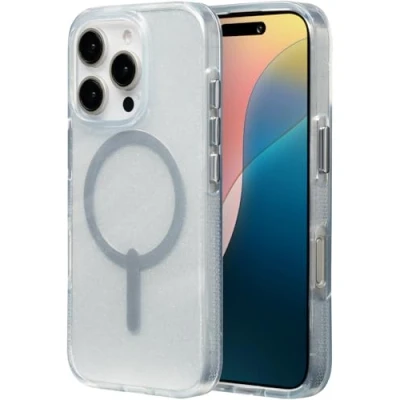 Abbildung von Apple iPhone 16 Pro Hülle MagSafe Recycelter Kunststoff ZAGG Hard Case/Backcover Handyhülle Transparent Shockproof/Stoßfest