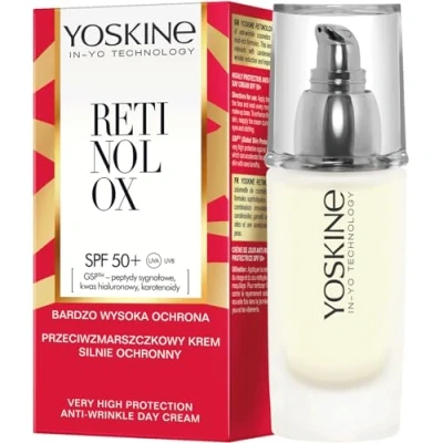Abbildung von Yoskine Retinolox Anti Falten Tagescreme mit hohem Schutzfaktor LSF 50+