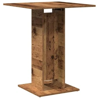 Abbildung von vidaXL Esstisch Bistrotisch Altholz Optik 60x60x75 cm Holzwerkstoff (1 St)