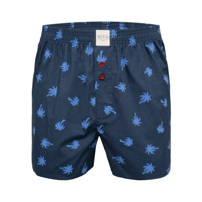 Abbildung von Phil &amp; Co. Berlin 4PACK CORE Boxershorts, Herren, Größe: Medium, Blue