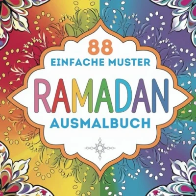 Abbildung von RAMADAN Ausmalbuch: 88 einfache islamische Malvorlagen für Kinder