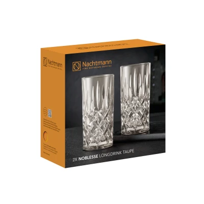 Abbildung von Nachtmann Noblesse Longdrink Taupe Set 2tlg