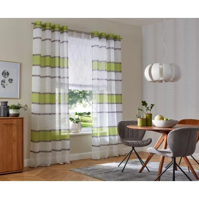 Abbildung von my home Raffrollo &quot;Jay&quot;, mit Schlaufen, Transparent, Voile, Polyester