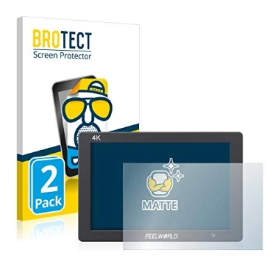 Abbildung von BROTECT Entspiegelungs Schutzfolie für Feelworld T7 7&quot; (2 Stück) Matte Displayschutz Folie, Anti Reflex, Fingerprint