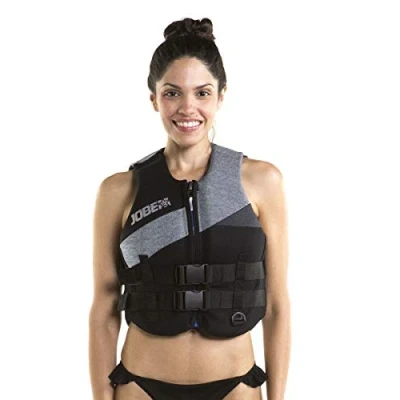 Abbildung von NEOPREN cool gray Damen 50N Schwimmweste für Jetski Wakeboard Boot SUP Wasserski
