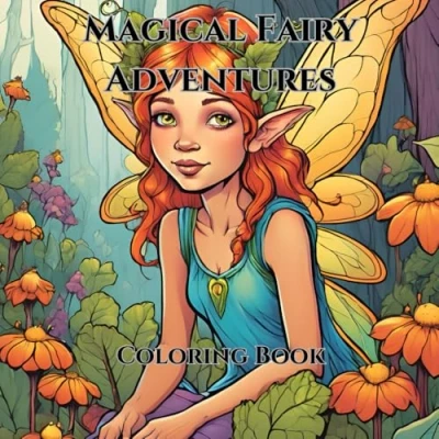 Abbildung von Magical Fairy Adventures: Coloring Book for Kids: A Adventure Kids of All Ages
