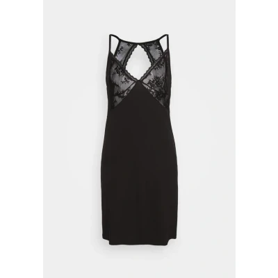 Abbildung von Bruno Banani Bruna NEGLIGÉ Nachthemd, Damen, Größe: 32/34, Black