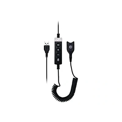 Abbildung von EPOS USB ED CC 01 MS Microsoft Teams Zertifiziertes Adapterkabel, auf Easy Disconnect, Kompatibel mit Impact 600 und 200 Serie