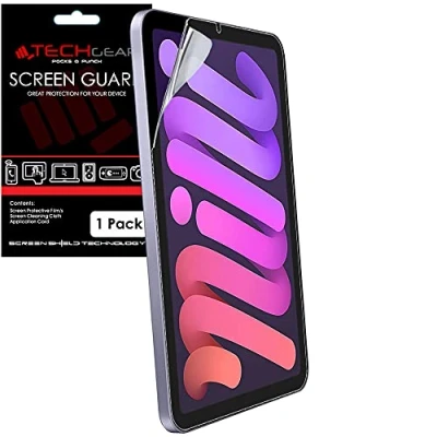 Abbildung von TECHGEAR Schutzfolie für iPad Mini 6 [2021 6. Generation] Screen Protector, Ultra Klare Kompatibel mit (8.3 zoll)