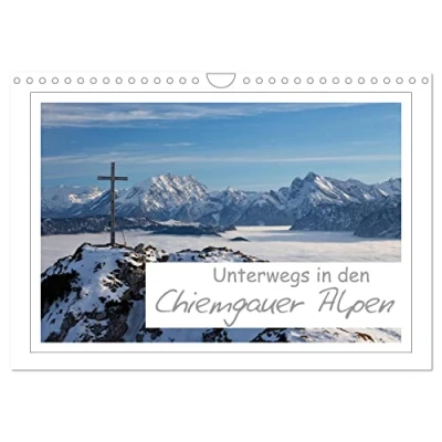 Abbildung von Unterwegs in den Chiemgauer Alpen (Wandkalender 2025 DIN A4 quer), CALVENDO Monatskalender