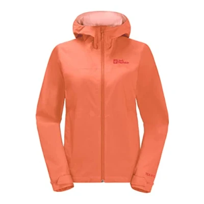 Abbildung von Jack Wolfskin Elsberg 2.5L Outdoorjacke, Damen, Größe: Large, Guave