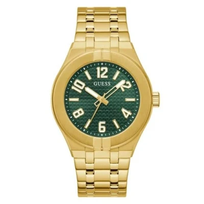 Abbildung von Guess Escape Uhr, Herren, Größe: One Size, Gold tone