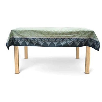 Abbildung von Nydel Tischdecke Jacquard Ipanema Celadon schmutzabweisend, 160 x 200 cm