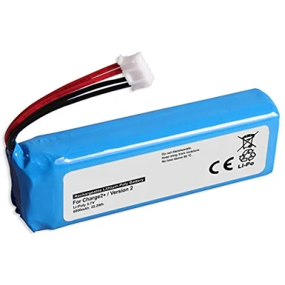 Abbildung von Ersatz Akku kompatibel mit JBL GSP1029102R für Charge 2 Plus, Charge2+, 3 (Baujahr 2015) [6000mAh 3.7V LiPo 100% kompatibel]