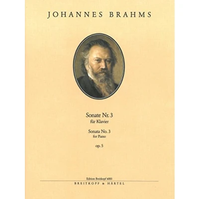 Abbildung von Sonate Nr. 3 f moll op. 5 für Klavier Breitkopf Urtext (EB 6003)