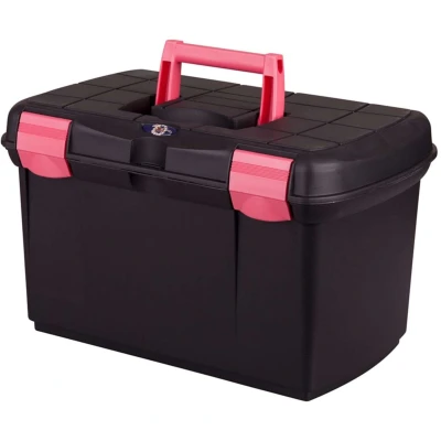 Abbildung von BR Gchanneling Stalles Carlo Original mit Deckel und Einsatz One Size Schwarz / Fuchsia
