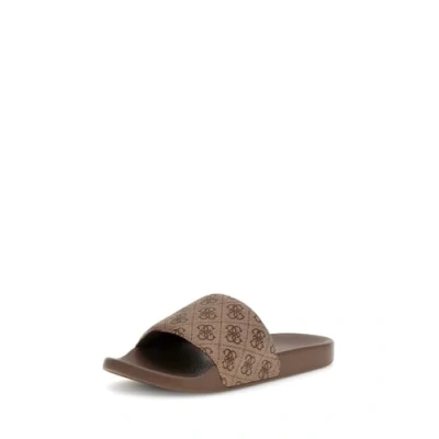 Abbildung von Guess Badesandale, Herren, Größe: 41, Beige Schuhe