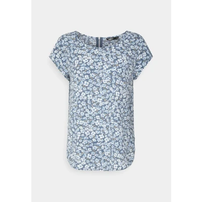 Abbildung von ONLY AOP NOOS PTM Bluse, Damen, Größe: 34, Vintage indigo