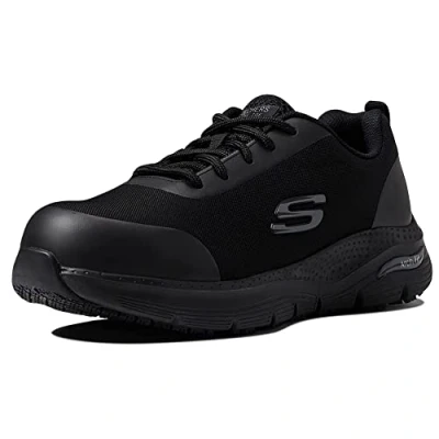 Abbildung von Skechers WERK ARCH FIT Ringstap Sneaker low, Damen, Größe: 42, Black Schuhe