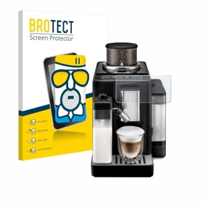 Abbildung von BROTECT Entspiegelungs Schutzglas für DeLonghi Rivelia Schutz Folie Panzerfolie Glas Matt [Extrem Kratzfest 9H, Anti Reflex, Fingerprint]