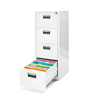 Abbildung von Jan Nowak Aktenschrank Stahlschrank weiß 132x46x62