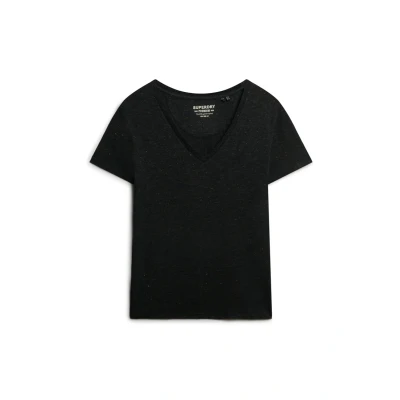 Abbildung von Superdry T Shirt &quot;STUDIOS SLUB EMB VEE TEE&quot;