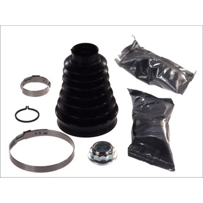 Abbildung von LÖBRO 304842 Achsmanschette 113,00 TPE (thermoplastischer Elastomer) mit Mutter VOLKSWAGEN: Transporter 5 Bus, Kastenwagen