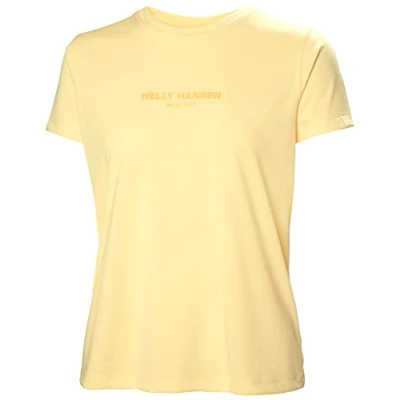 Abbildung von Helly Hansen W Allure T Shirt Yellow Cream Womens XS