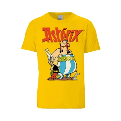 Abbildung von Logoshirt Asterix &amp; Obelix Tshirt print, Herren, Größe: XL, Gelb