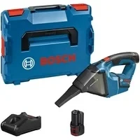 Abbildung von BOSCH Akku Handstaubsauger Sauger GAS 12V. mit 2 x 3.0 Ah Li Ion Akku. L BOXX
