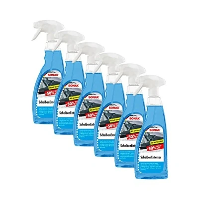 Abbildung von SONAX Scheibenenteiser Scheiben Entfroster Sprühflasche Enteiserspray 6x 750ml