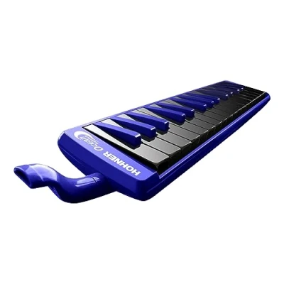 Abbildung von HOHNER Melodica, Student 32, &quot;Ocean&quot;, blau, schwarze Tasten