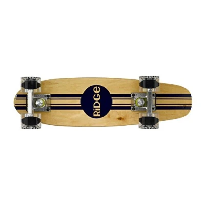 Abbildung von Ridge Retro Skateboard Mini Cruiser, klar, 22 Zoll, WPB